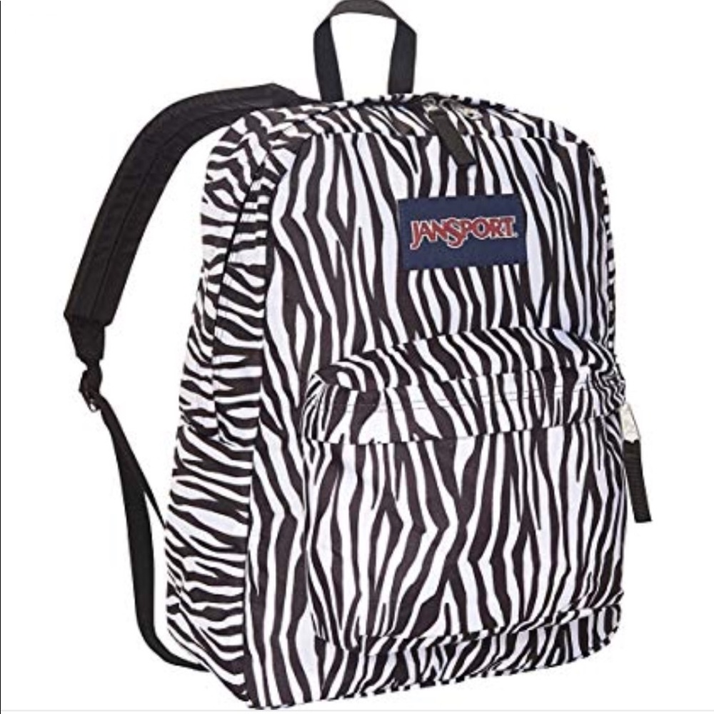 Jansport Superbreak Zebraprint NWT